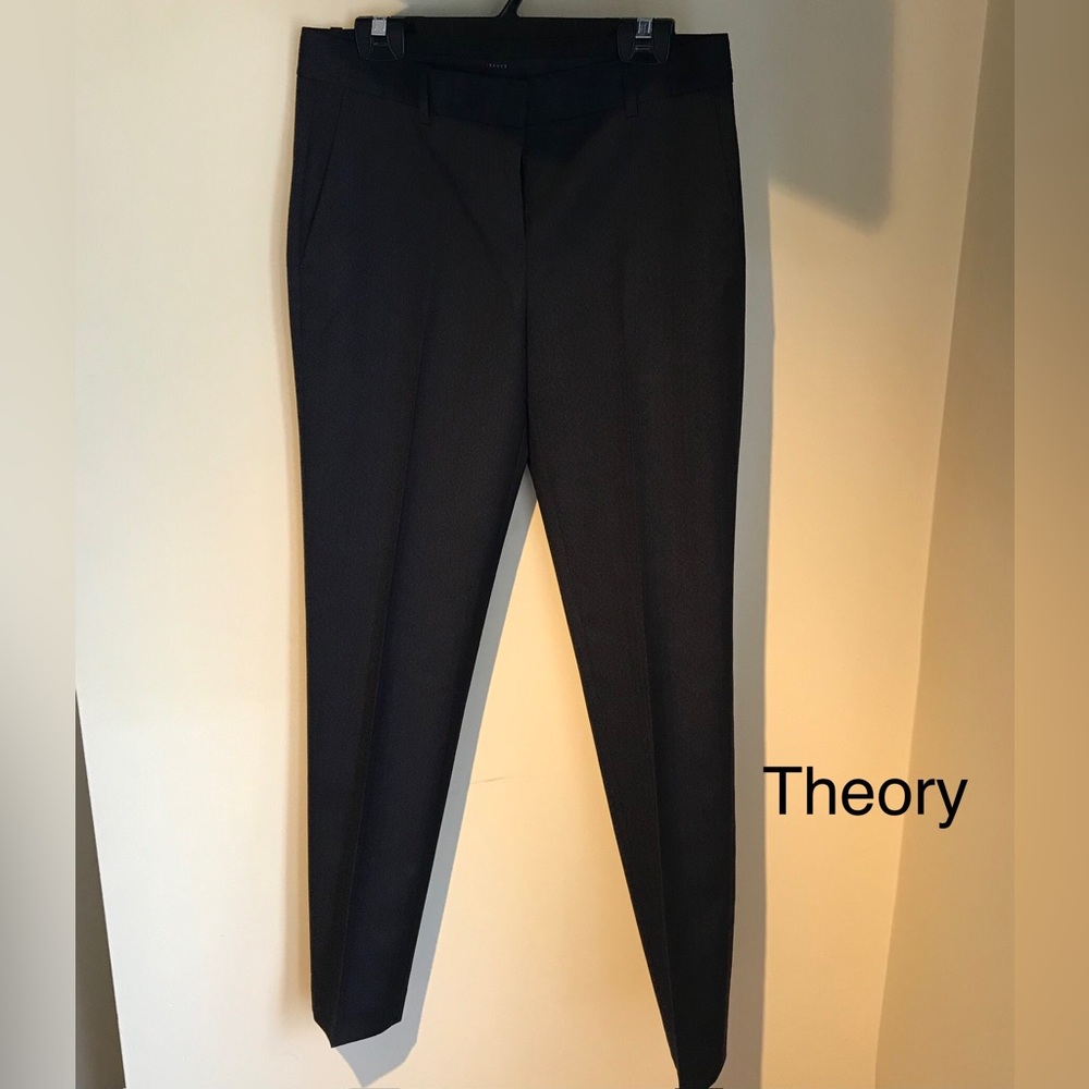 Theory Navy Women’s cigarette pants